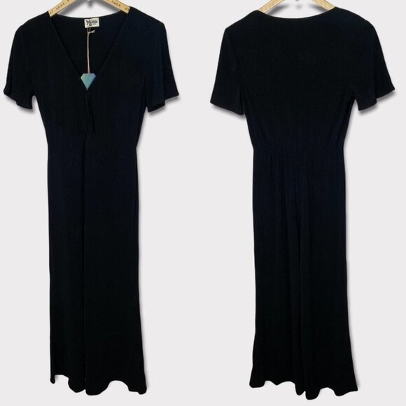 NWT Show Me Your Mumu Daniella Jumpsuit Black Size Small New With Tags Bohemian - Picture 5 of 15